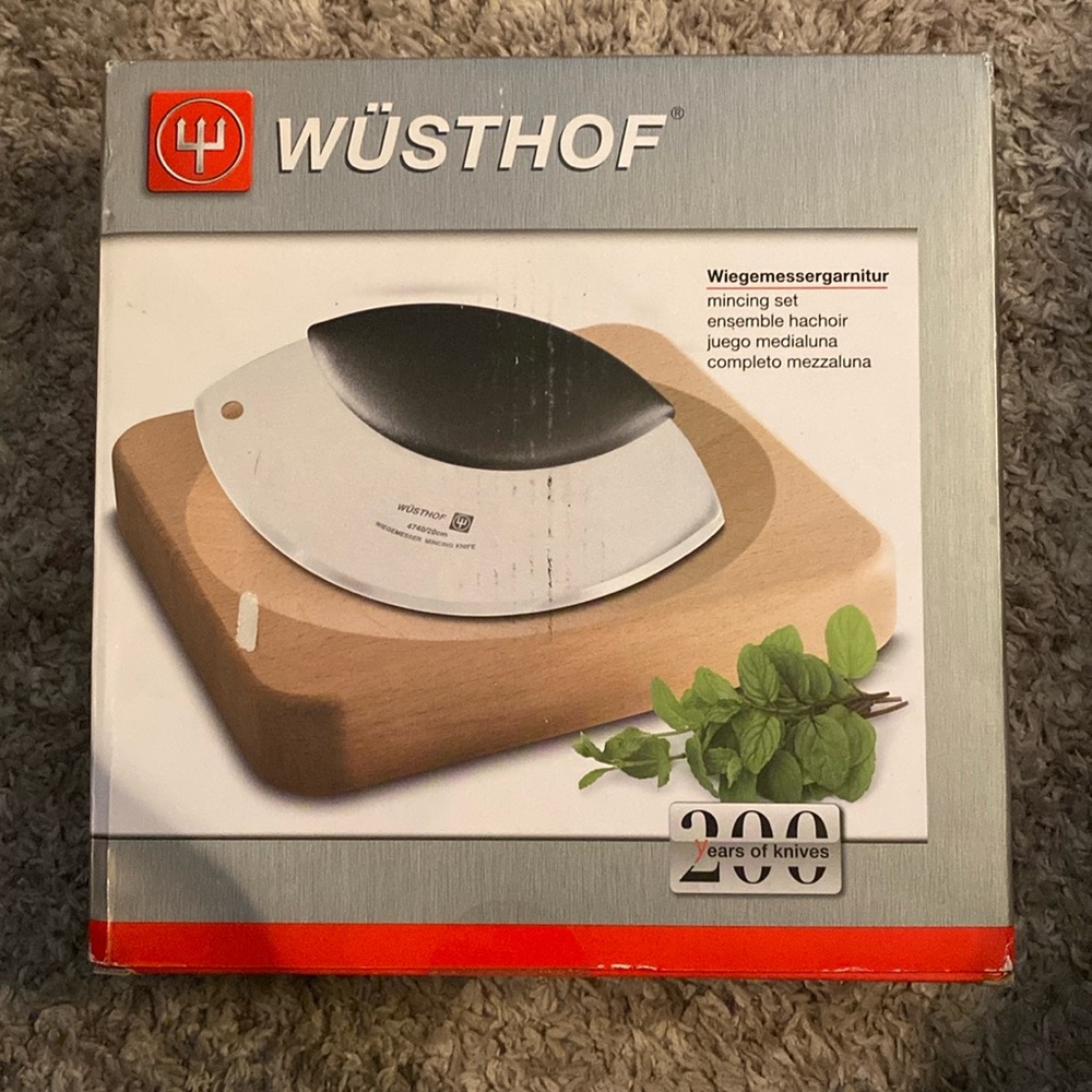 Wusthof mincing set - NWOT